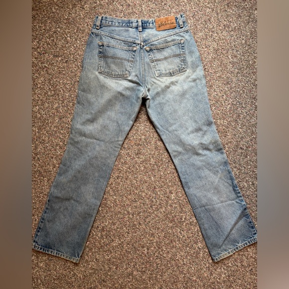 90s Express 100% Cotton Light Wash Mid Rise Bootcut Jeans Women's 7X8 - Picture 4 of 4